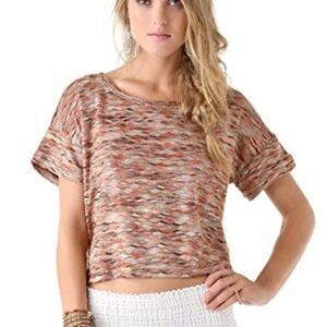 Free People Rainbow Wave  T-Shirt